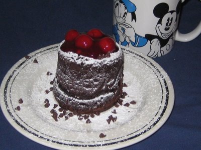 Coffee Cup Chocolate Cake