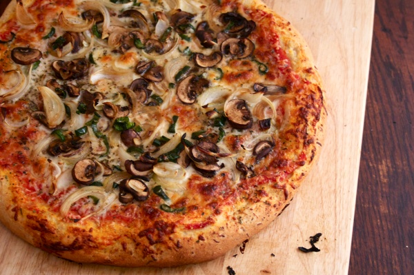 A healthy and delicious version of pizza