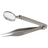 Tweezers and Magnifying Glass