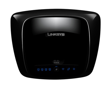 Black linksys router