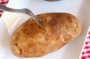 Poking holes in a potato