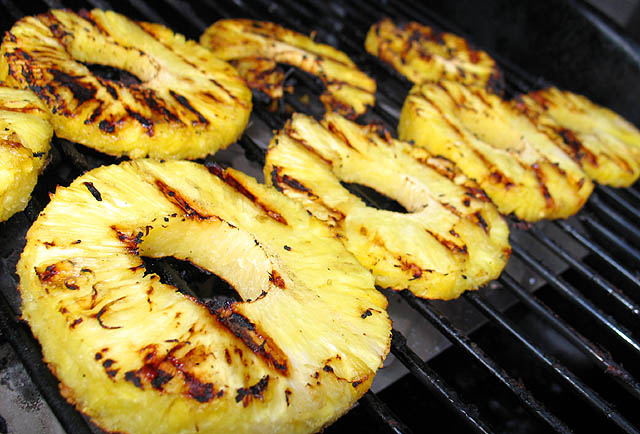 Grilled Fresh Pineapple
