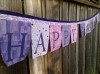 Hang the birthday banner