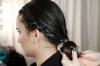 Making Side Braided Chignon