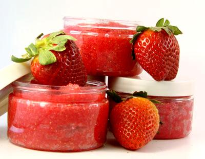 Strawberry Foot Scrub