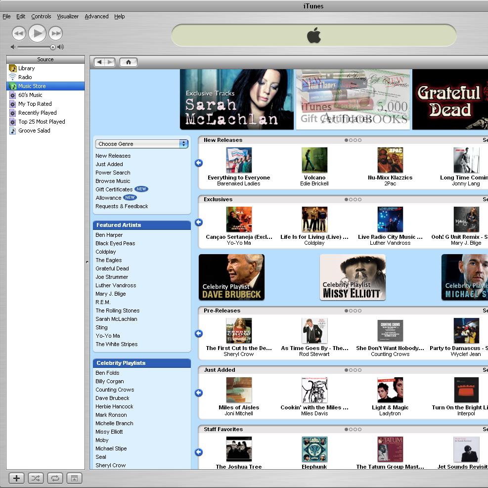 Music on iTunes