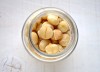 Macadamia nuts in jar