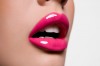 Avoid bright lipstick