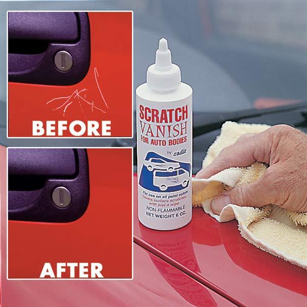 Using Car Scratch Wax