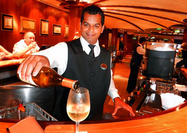 Bartender on a Cruise Ship