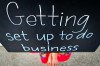Setting up a business