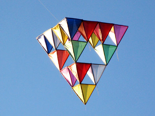 Building a Tetrahedral Kite