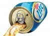 Lite beer can
