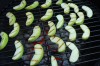 Grilled apples