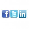 Facebook, Twitter, LinkedIn