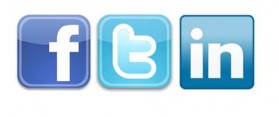 Facebook, Twitter, LinkedIn