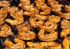 Prepared grilled shrimps