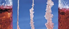 Sugar Crystals on a String