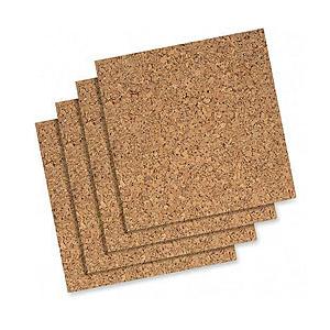 Pre-cut cork wall panels