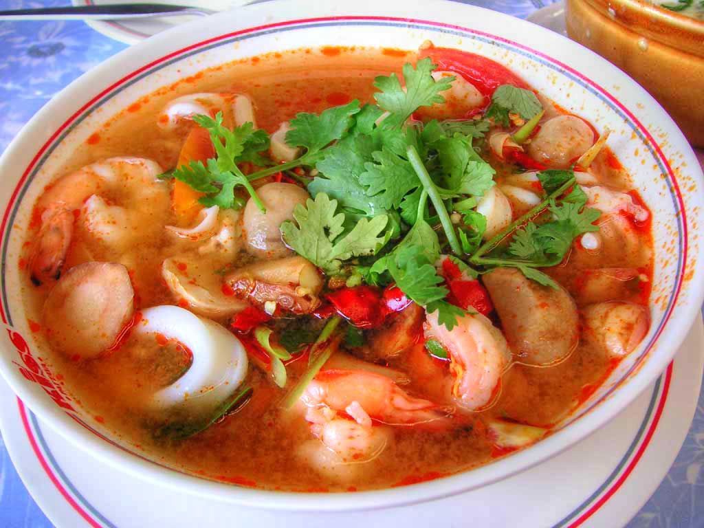 Thai Spice Seafood Soup