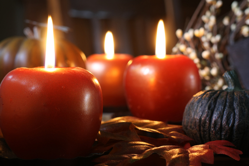 Candle Apple Holders