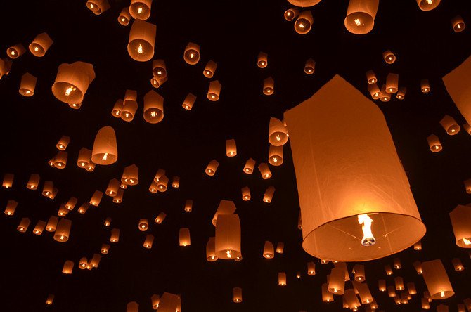 Flying Lanterns