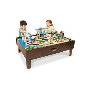 To Make a Train Table with Storage