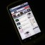 Android-powered smartphone's browser