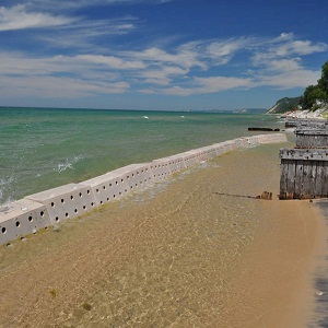 Beach and water