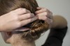 Hair Into an Upside Down Bun