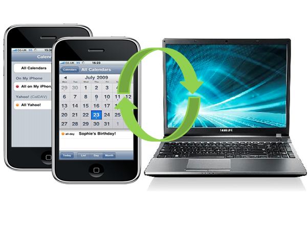 Sync an iPhone Calendar With a Laptop