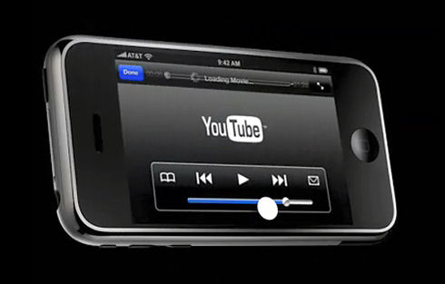 YouTube on iphone