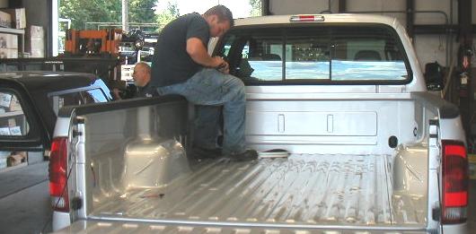 Installing a Truck Canopy