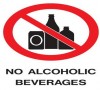 No Alcoholic Beverages