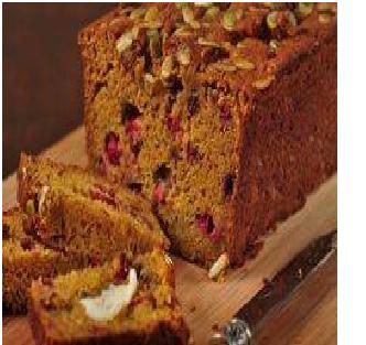 Pumpkin Cranberry Bread