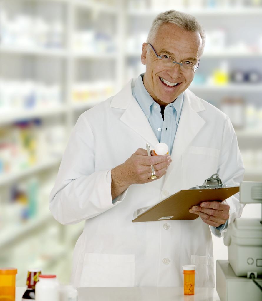 Cheerful Pharmacist