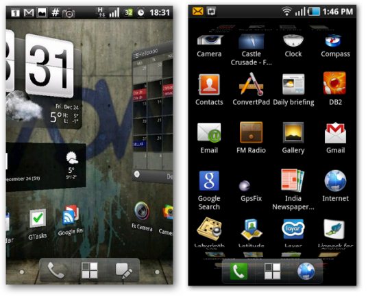 Android launcher