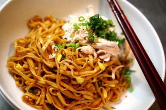 Asian Noodles with Mince Meat