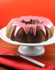 Pink frosted cake