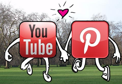 Pinterest loves YouTube