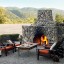 Build a Micro Sized Outdoor Fireplace