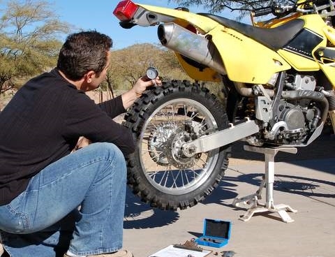 Changing Motorcycle Tires