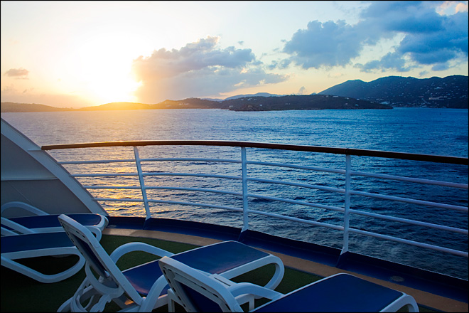 Deck on a Cruise Ship