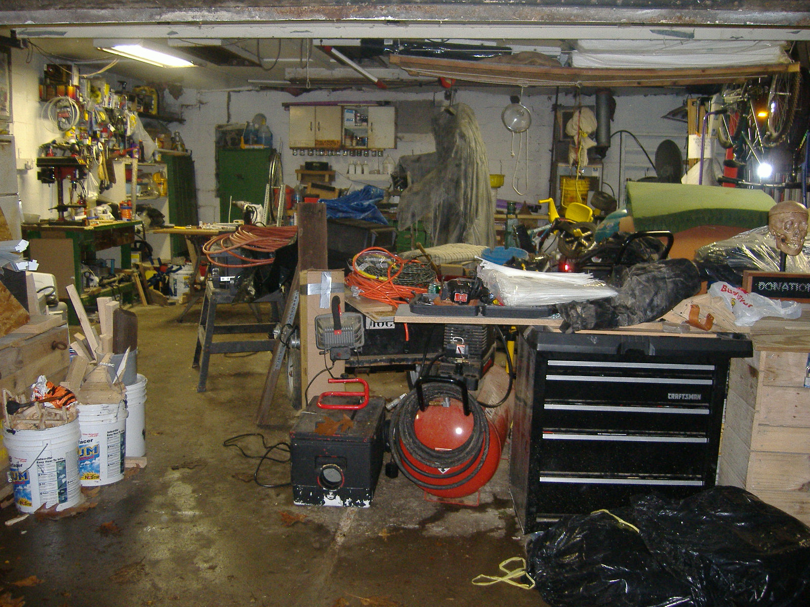 Messy Garage