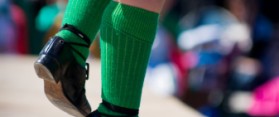 Irish dancing child, highland dancing competition,