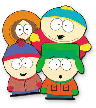 south park characters draw