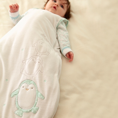 Dressing a Baby for Bed in winter