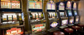 Slot machines at a Casino