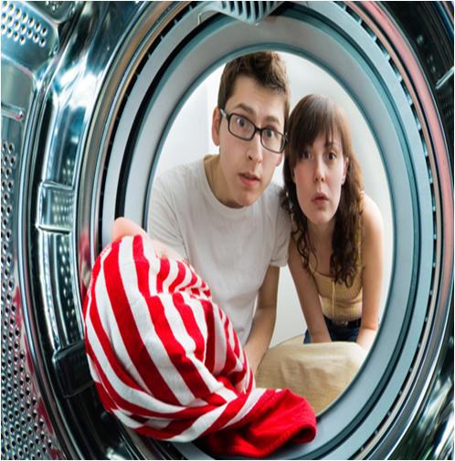 Gum in a Clothes Dryer