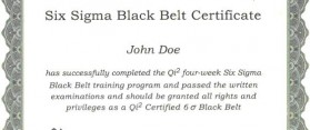Six Sigma Certification